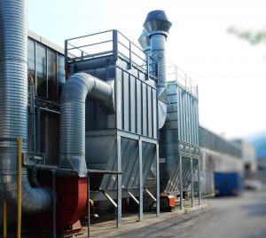 Emissioni / Chipboards’ dust collection substation